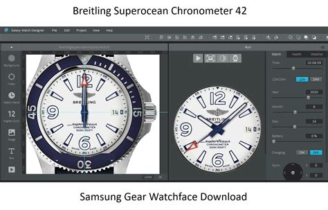 breitling s3 watchface|Download the Breitling Superocean Chronometer 42 watchface.